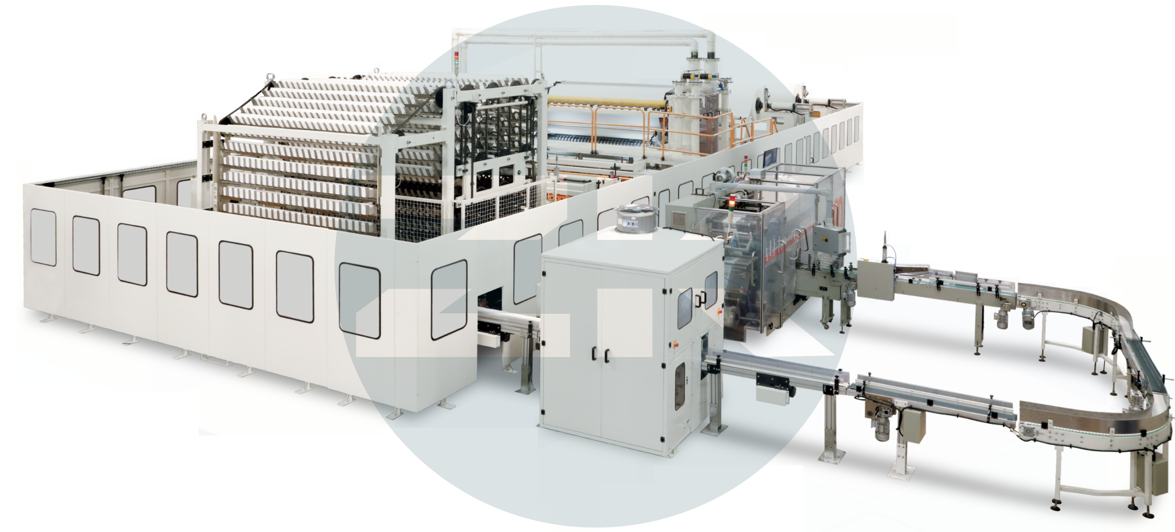 Facial Tissue Production Line