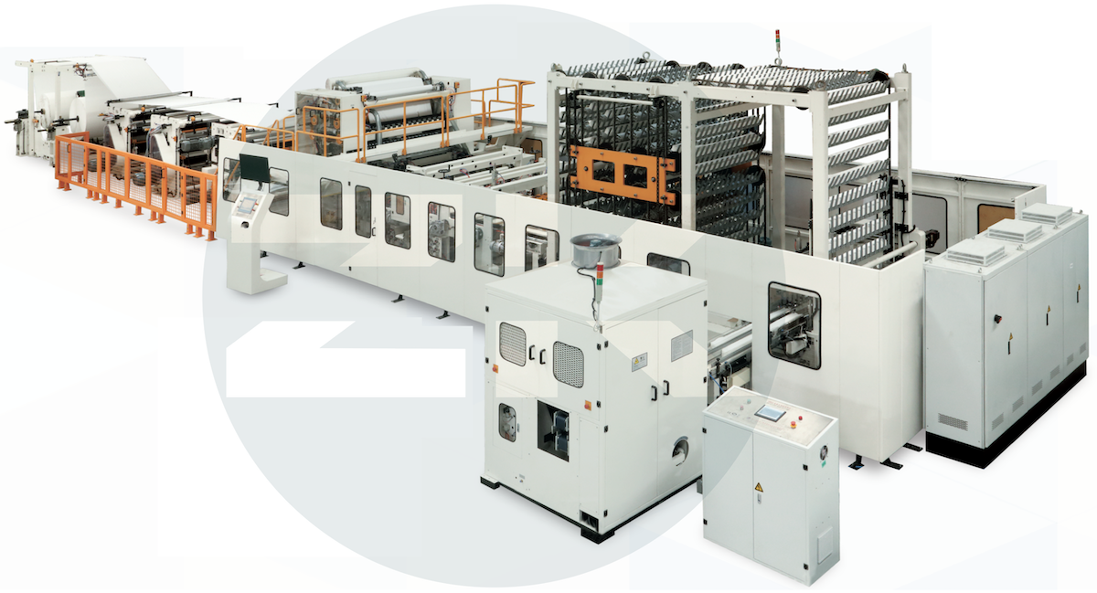 Facial Tissue Production Line