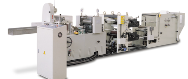 Автоматический станок для производства бумажных салфеток 