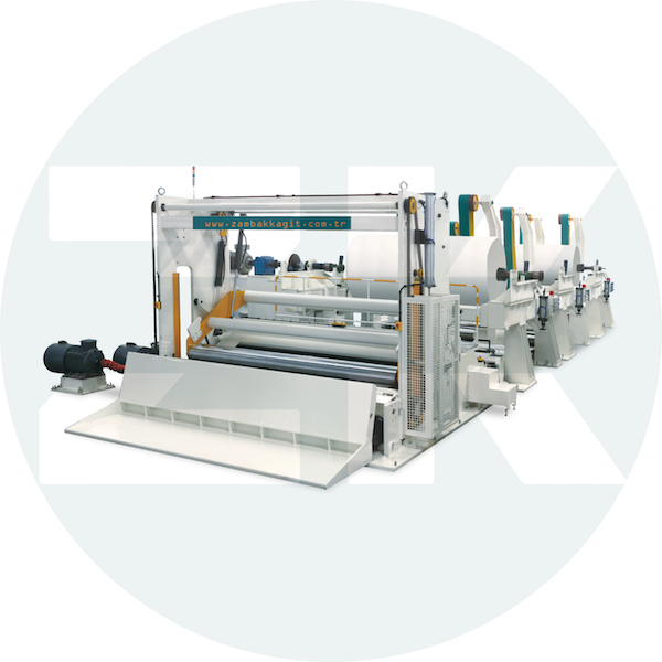 ZK-JD-IV Jumbo Bobbin Tissue Slitter Rewinder